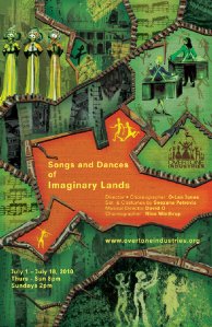 Songs and Dances of Imaginary Lands Flyer